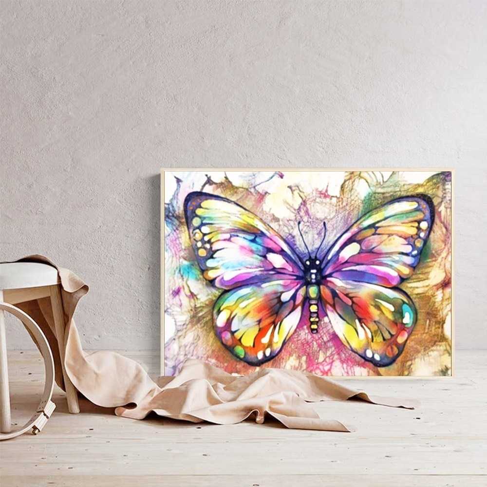 Colors Spreading Butterfly – Diamond Painting Kits